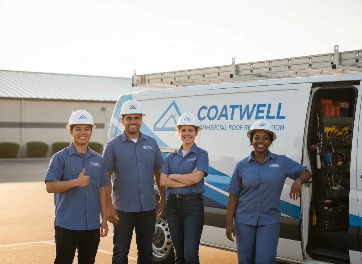 Commercial roof coating company in White Stone, VA